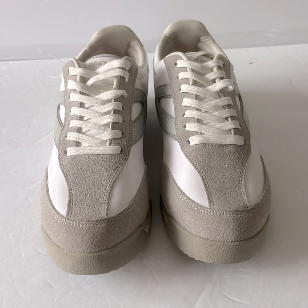 Tretorn Rawlins 2.0 White and Gray Sneakers Vintage Inspired Shoes Size 9.5 NEW - Picture 5 of 7
